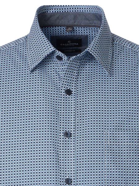 CASAMODA Comfort Fit Camicia Azzurro Kent Easy Care  - Vista 1