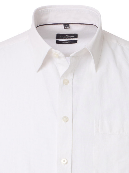 CASAMODA Regular Fit Camicia Bianco Kent Easy Care  - Vista 1
