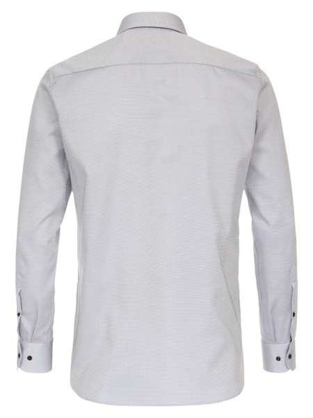 CASAMODA Regular Fit Camicia Grigio chiaro Kent Natté