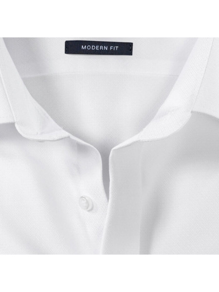 OLYMP Regular Fit Camicia Bianco New Kent Struktur