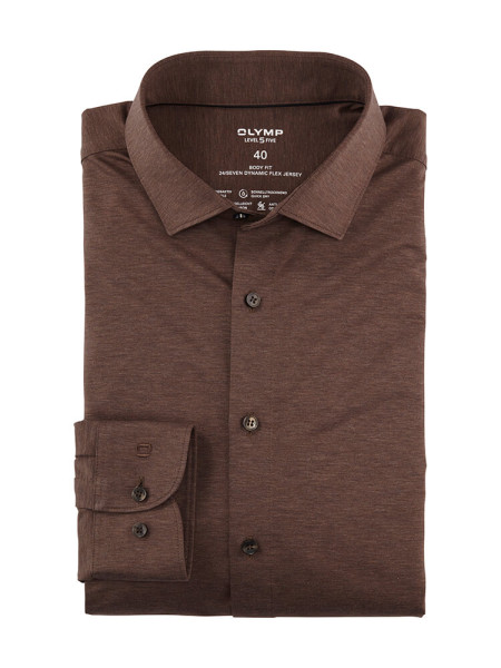 Camicia da ufficio OLYMP Level Five 24/Seven body fit