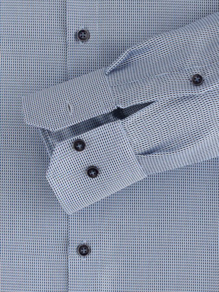 VENTI Regular Fit Camicia Blu medio Kent Struktur - Vista 2