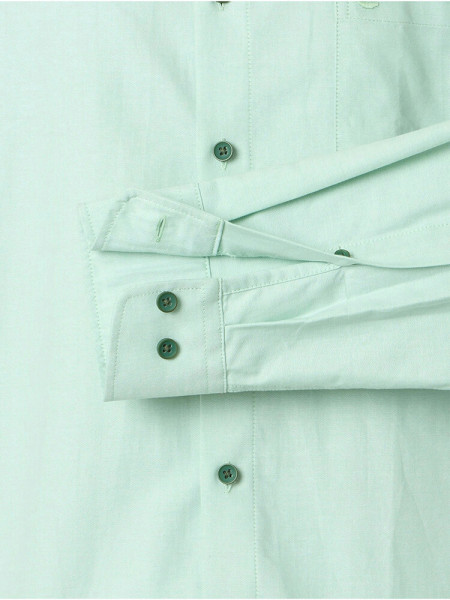 REDMOND Comfort Fit Camicia Marino Button-Down Fein Oxford - Vista 2