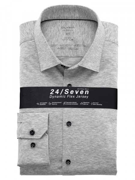 Camicia in jersey OLYMP No. Six 24/Seven super slim