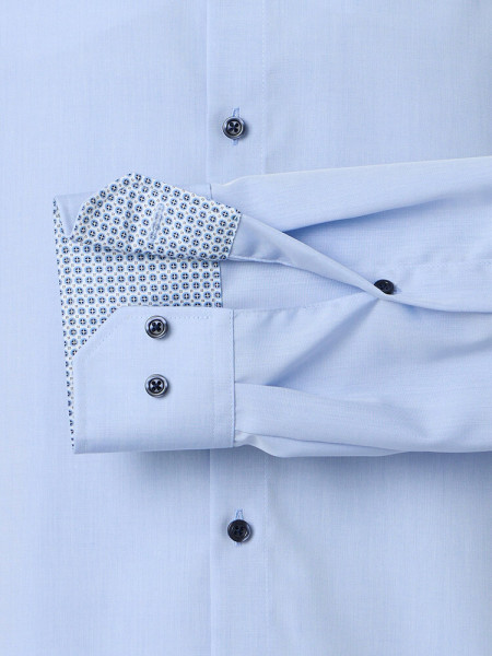 VENTI Regular Fit Camicia Azzurro Kent Popeline - Vista 2