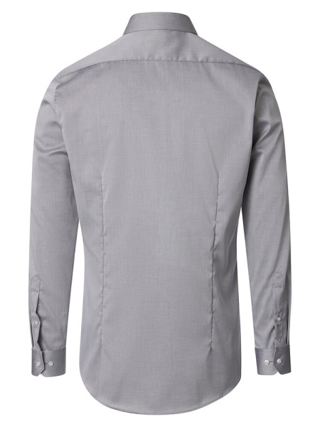 VENTI Slim Fit Camicia Grigio Kent Popeline