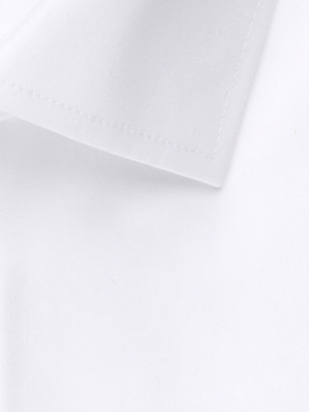 SEIDENSTICKER Tailored Fit Camicia Bianco Business Kent Popeline - Vista 3