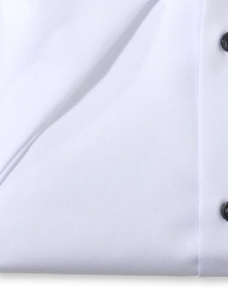 OLYMP Regular Fit Camicia Bianco Global Kent Popeline - Vista 2