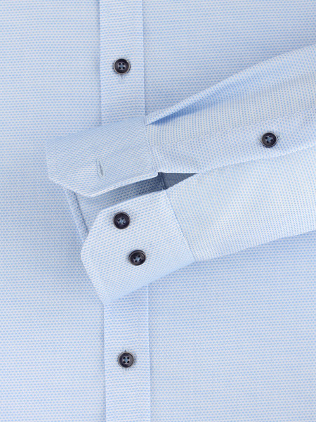 VENTI Slim Fit Camicia Azzurro Kent Easy Care  - Vista 2