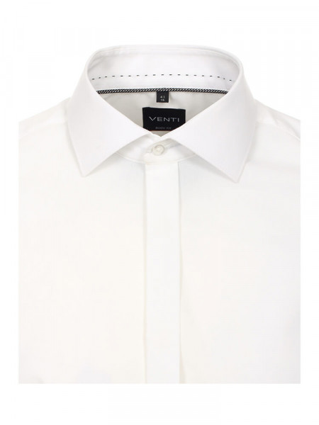 VENTI Slim Fit Camicia Bianco Kent Popeline - Vista 1