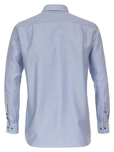 CASAMODA Comfort Fit Camicia Blu medio Kent Struktur