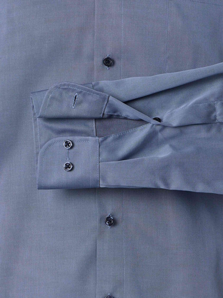 VENTI Comfort Fit Camicia Blu fumo Kent Twill - Vista 2
