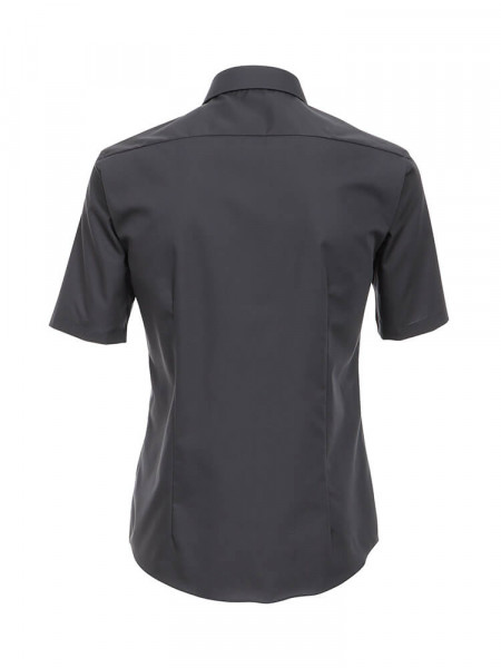 VENTI Regular Fit Camicia Antracite Kent Popeline