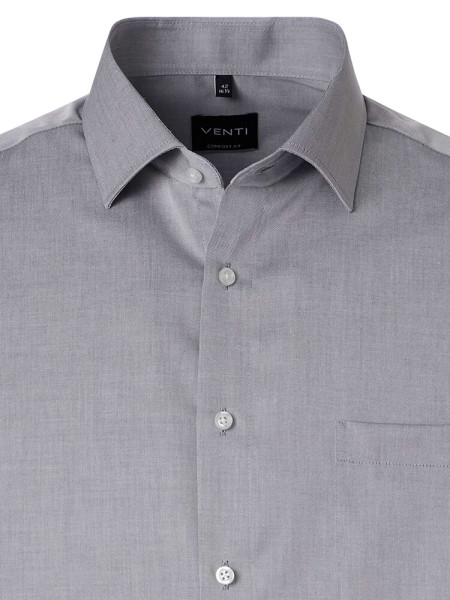 VENTI Comfort Fit Camicia Grigio Kent Twill - Vista 1