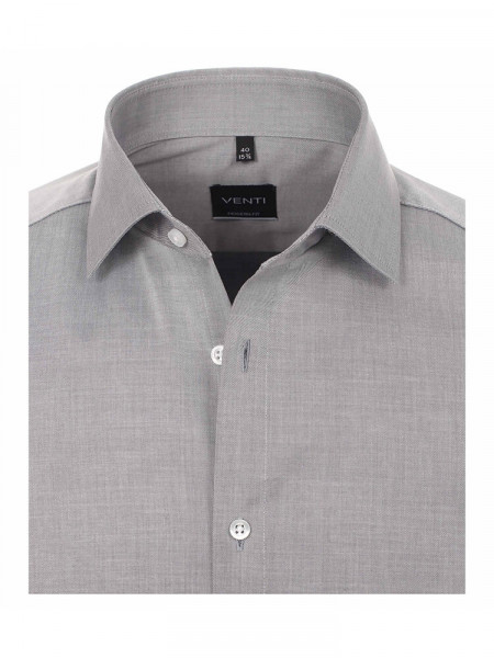 VENTI Regular Fit Camicia Grigio chiaro Kent Twill - Vista 1