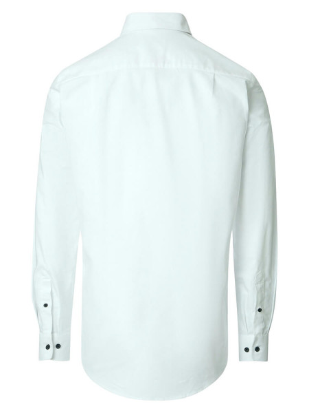 REDMOND Regular Fit Camicia Bianco Button-Down Fein Oxford