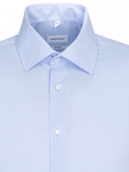 SEIDENSTICKER Tailored Fit Camicia Azzurro Business Kent Chambray - Vista 2