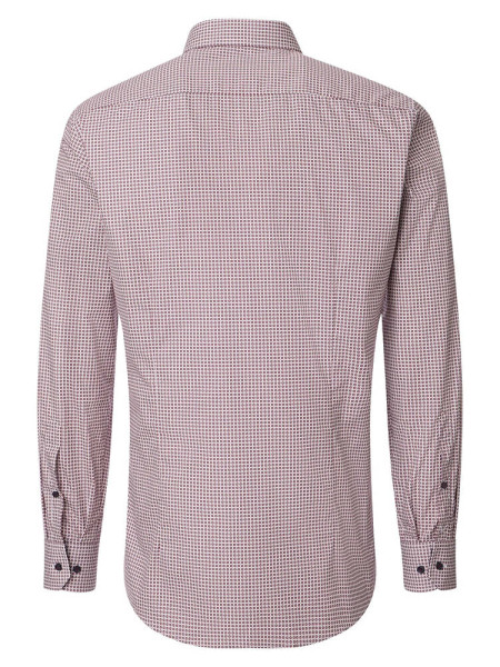 VENTI Regular Fit Camicia Rosso Kent Popeline