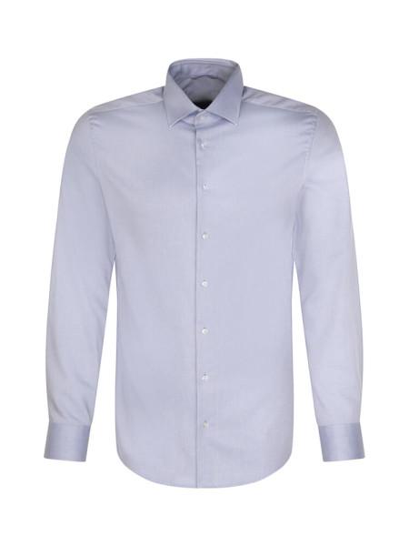 SEIDENSTICKER Tailored Fit Camicia Azzurro New Kent Twill