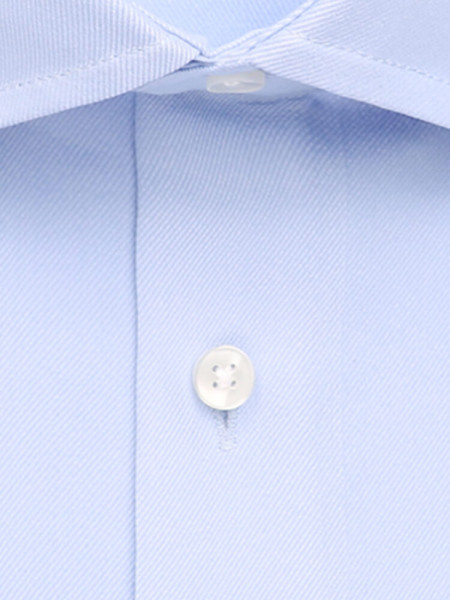 SEIDENSTICKER Slim Fit Camicia Azzurro Business Kent Twill - Vista 1