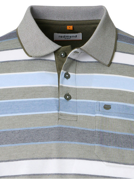 REDMOND Polo Grigio Natté - Vista 1