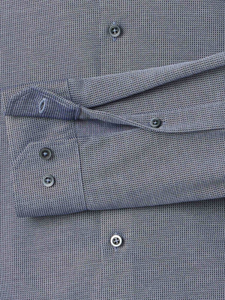 VENTI Slim Fit Camicia Blu scuro Kent Jersey - Vista 2