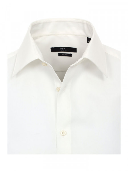 VENTI Regular Fit Camicia Beige chiaro Kent Popeline - Vista 1