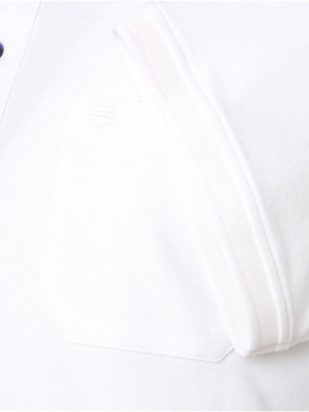 REDMOND Polo Bianco Piqué - Vista 2