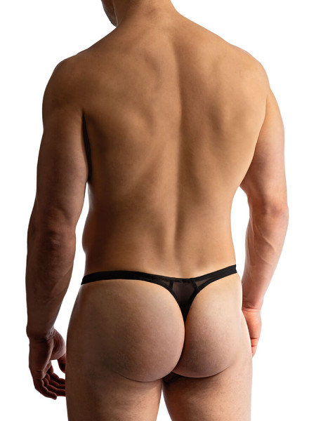 MANSTORE Regular Fit Nero Microfaser