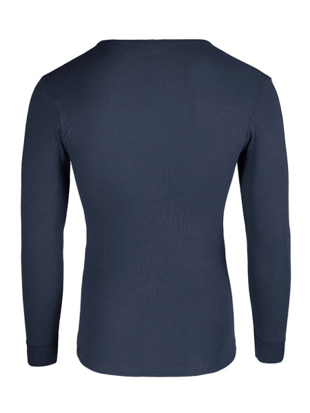 HUBER Regular Fit Marino Feinripp