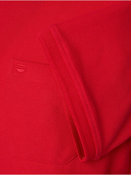 REDMOND Polo Rosso Piqué - Vista 2