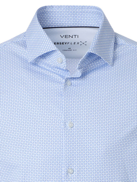 VENTI Regular Fit Camicia Azzurro Kent Jersey - Vista 1