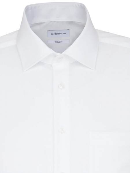 SEIDENSTICKER Regular Fit Camicia Bianco Business Kent Popeline - Vista 2
