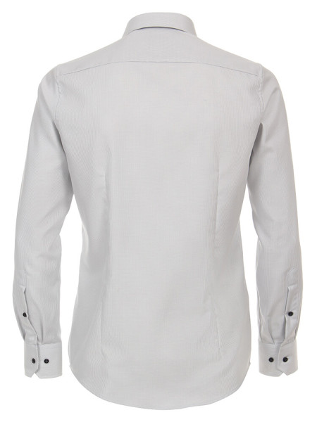 VENTI Regular Fit Camicia Grigio chiaro Kent Struktur