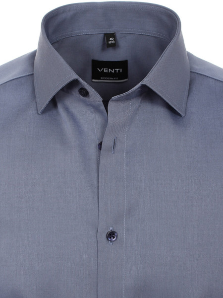 VENTI Regular Fit Camicia Blu medio Kent Twill - Vista 1