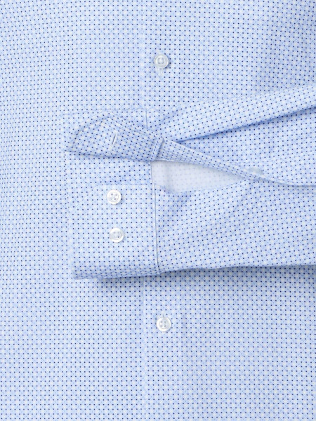 VENTI Slim Fit Camicia Azzurro Kent Jersey - Vista 2