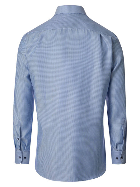 VENTI Comfort Fit Camicia Blu medio Kent Struktur