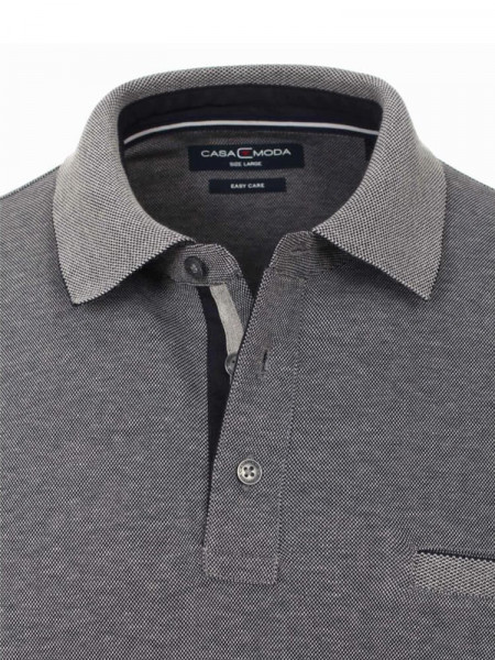 CASAMODA Polo Blu scuro Piqué - Vista 1