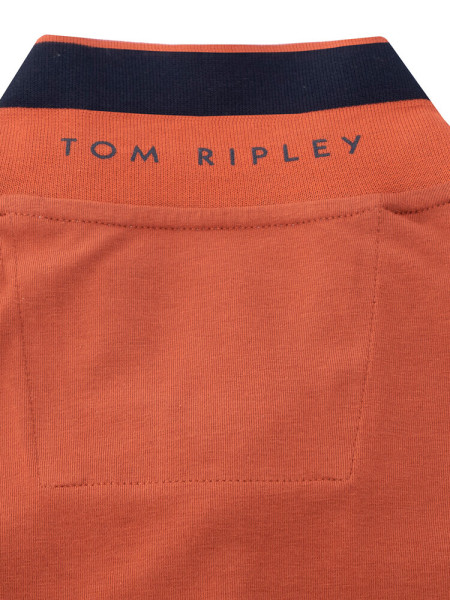 TOM RIPLEY Polo Arancione Extrafeine Qualität - Vista 1