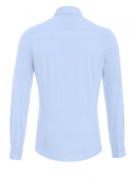 PURE Extra Slim Fit Camicia Azzurro Haifisch Jersey