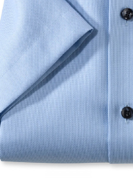 OLYMP Regular Fit Camicia Azzurro Global Kent Struktur - Vista 2