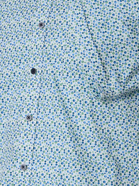 CASAMODA Regular Fit Camicia Verde Button-Down Easy Care  - Vista 2