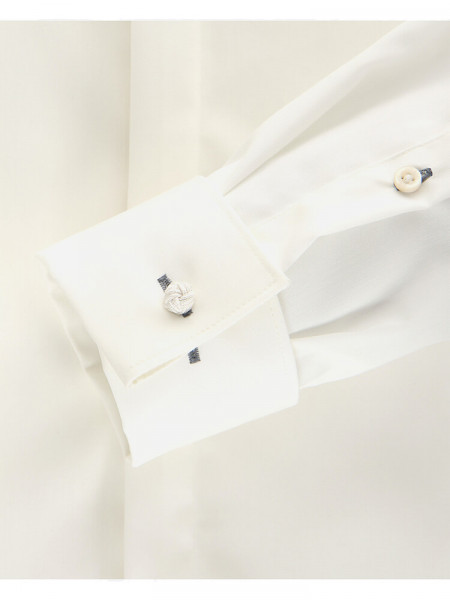 VENTI Regular Fit Camicia Beige chiaro Kent Popeline - Vista 2