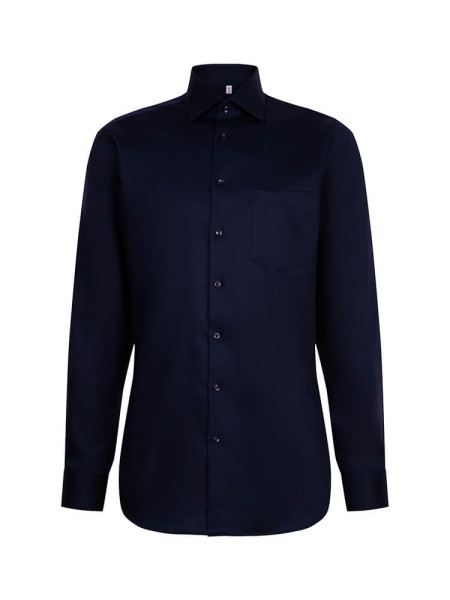 SEIDENSTICKER Regular Fit Camicia Marino New Kent Twill