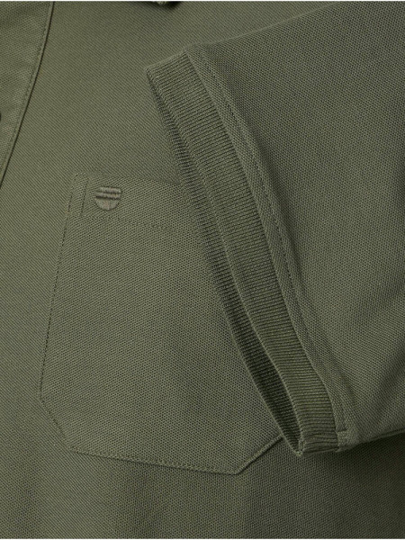 REDMOND Polo Verde scuro Piqué - Vista 2