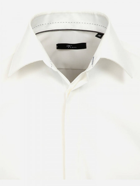 VENTI Regular Fit Camicia Beige chiaro Kent Popeline - Vista 1