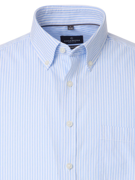 CASAMODA Regular Fit Camicia Azzurro Button-Down Easy Care  - Vista 1