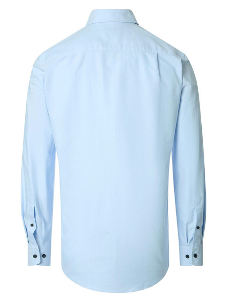 REDMOND Comfort Fit Camicia Azzurro Button-Down Fein Oxford