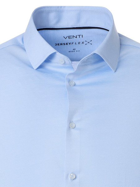 VENTI Regular Fit Camicia Azzurro Kent Jersey - Vista 1