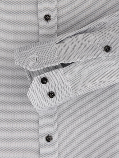 VENTI Slim Fit Camicia Grigio Kent Easy Care  - Vista 2